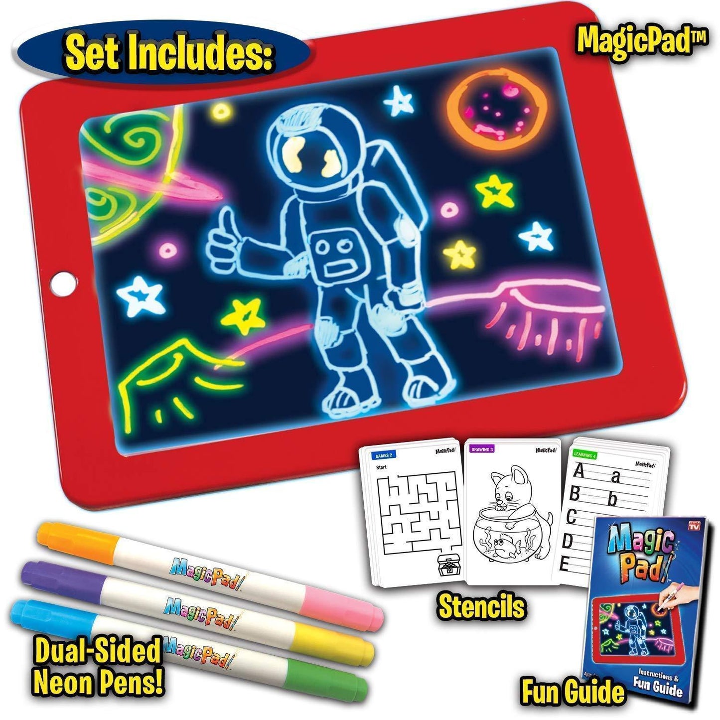 Magic Pad Glow Drawing Board