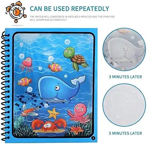 Magic Reusable Water Coloring Book