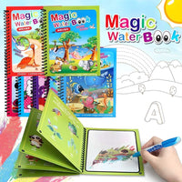 Magic Reusable Water Coloring Book