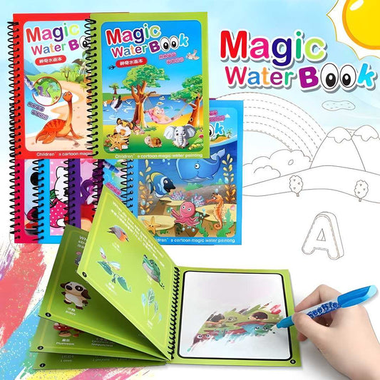 Magic Reusable Water Coloring Book