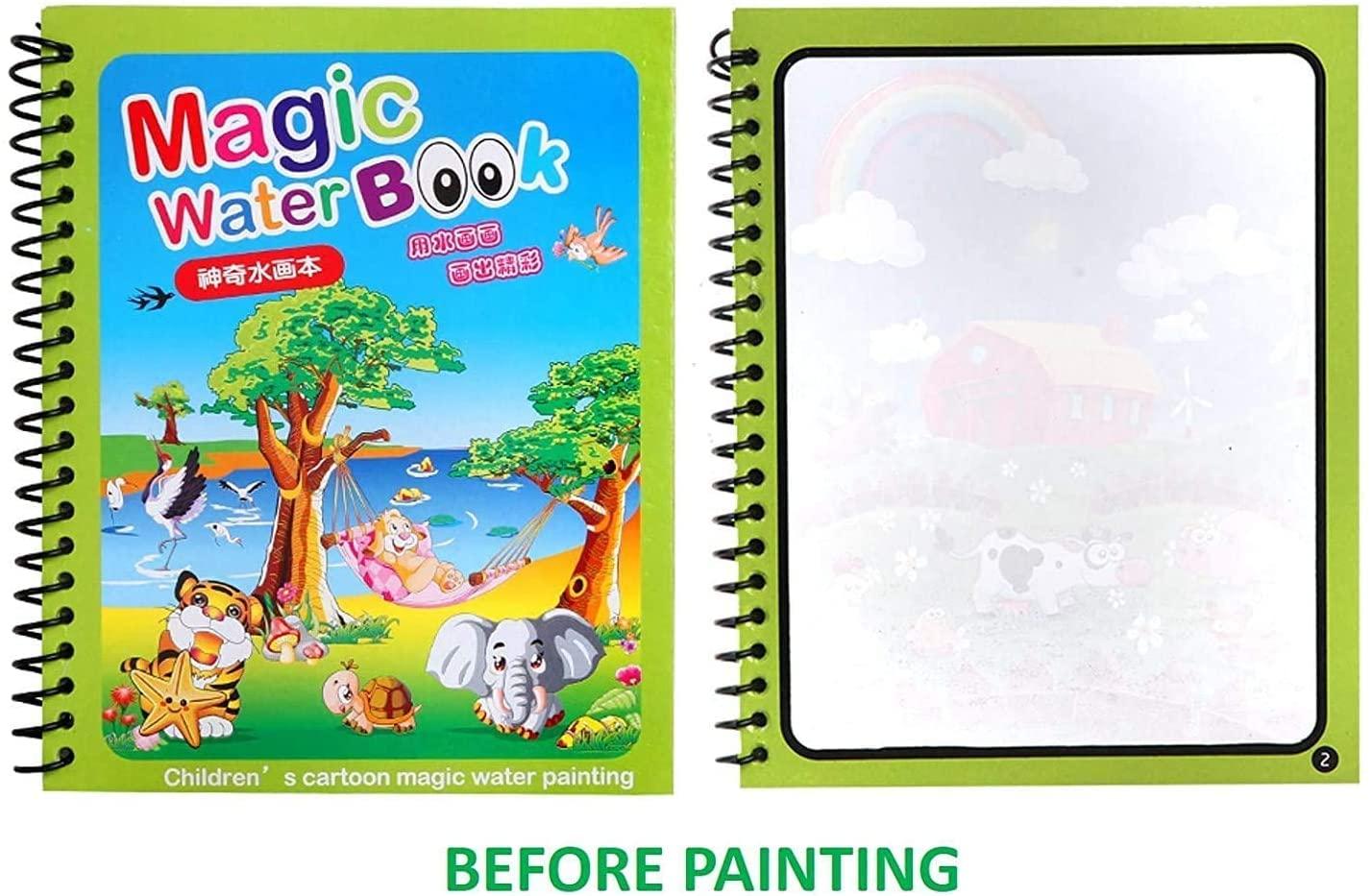 Magic Reusable Water Coloring Book
