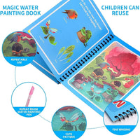 Magic Reusable Water Coloring Book